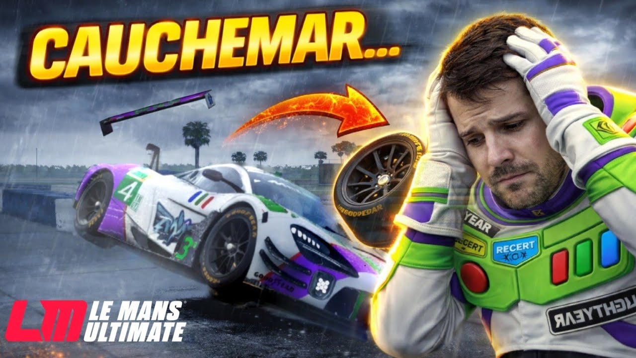 CAUCHEMAR À SEBRING 🌧️ | Une course ruinée par la pluie…