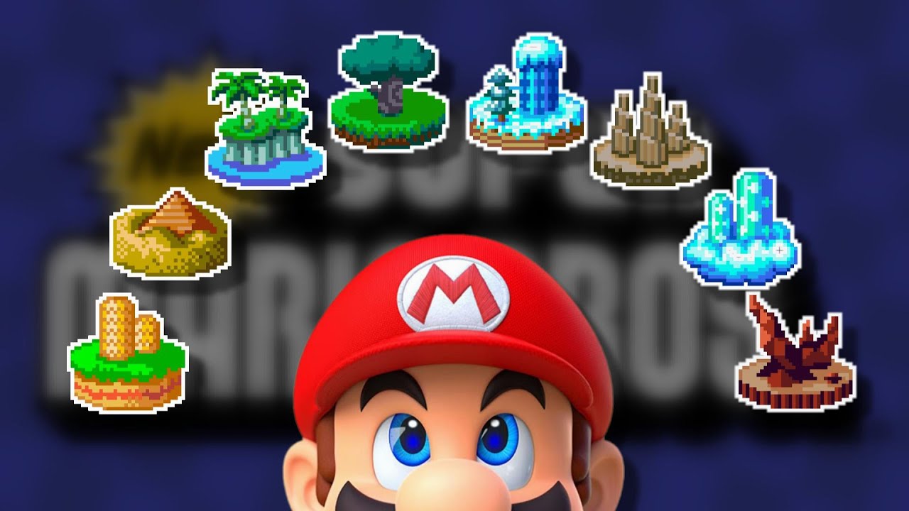 Рейтинг КАЖДОГО мира в New Super Mario Bros.