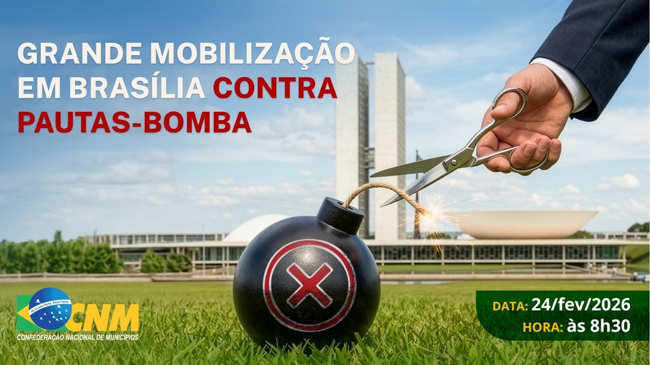 Grande mobilização em Brasília contra pautas-bomba no Congresso