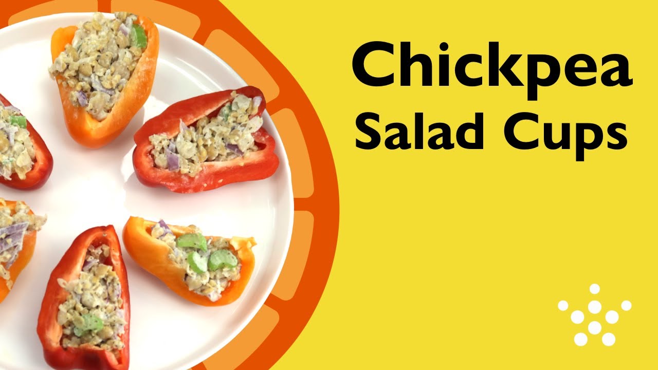 Chickpea Salad Cups | Cooking With Celebrate | Simple and Healthy Recipes