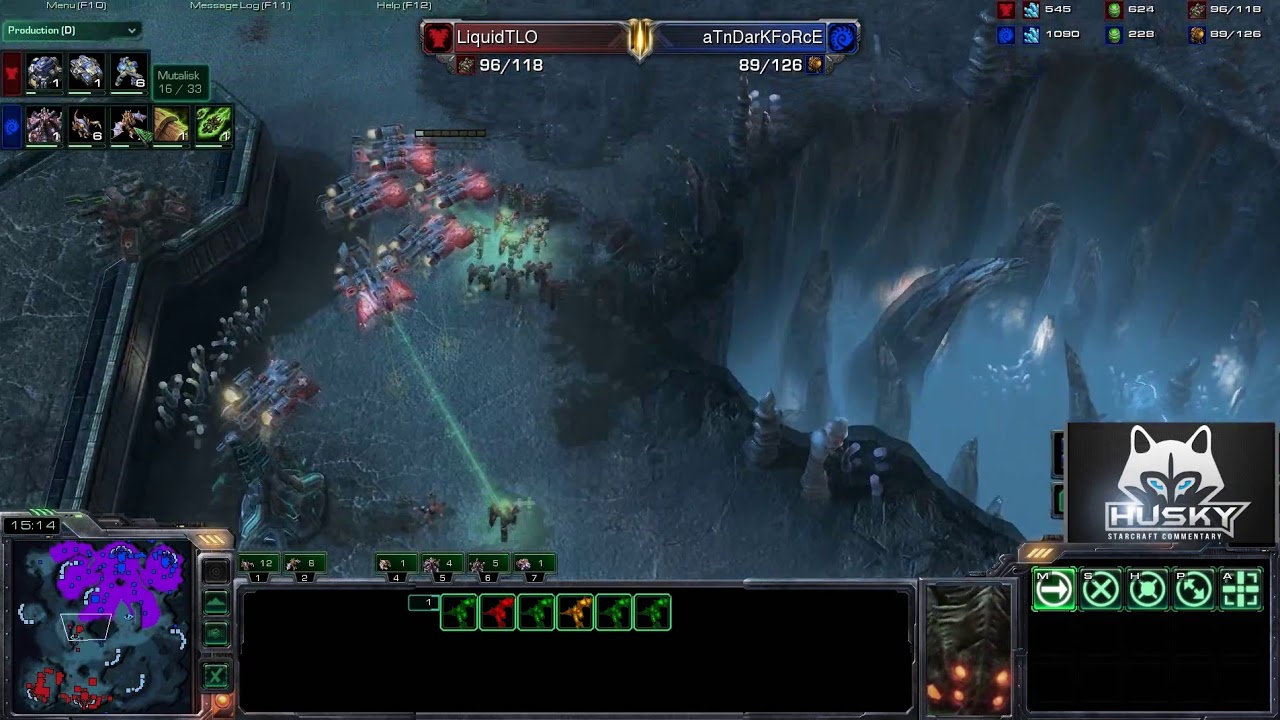 TheLittleOne vs Darkforce - TvZ - Xel'Naga Caverns - StarCraft 2