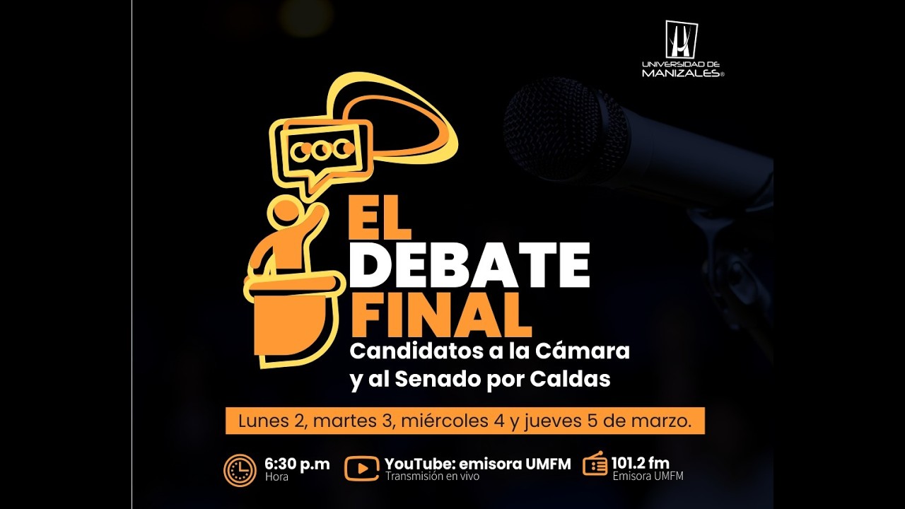 El Debate Final, Candidatos a la Cámara y al Senado