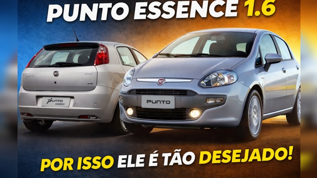 FIAT PUNTO 1.6 ESSENCE: Agora eu sei porque ele é O MAIS PROCURADO