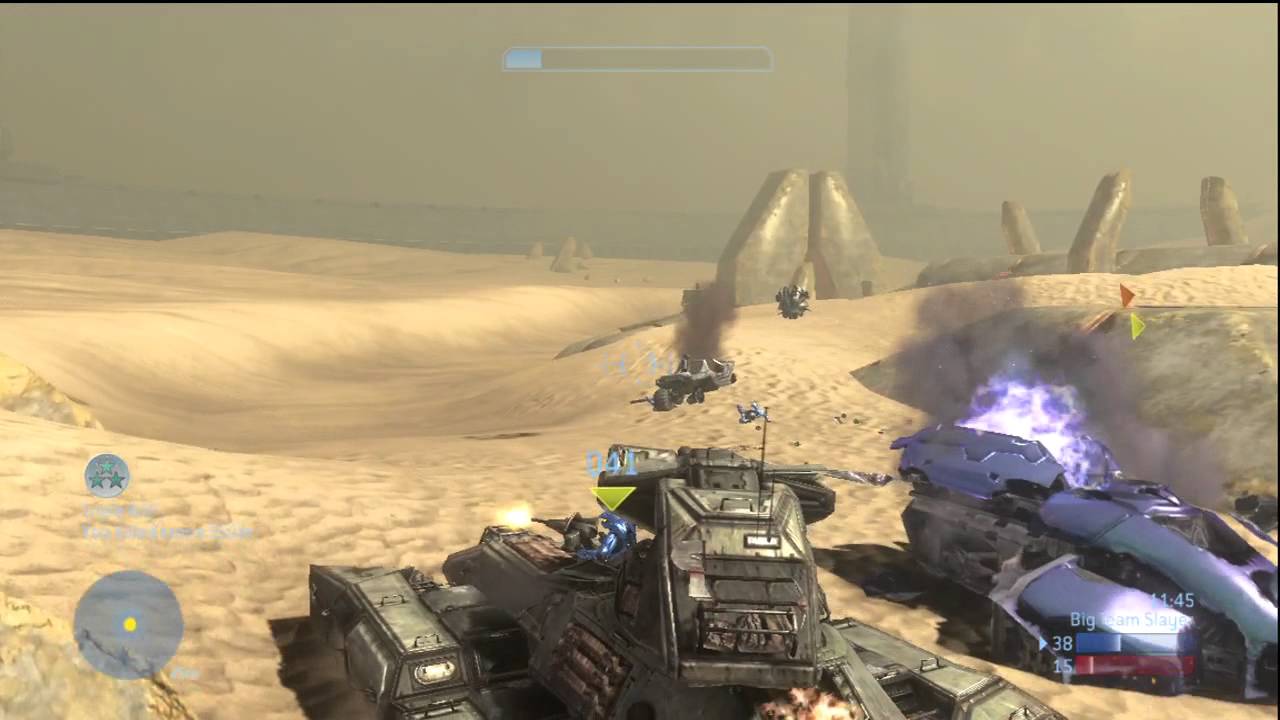 halo 3 rolling with the scorpion (44 kills perfection)