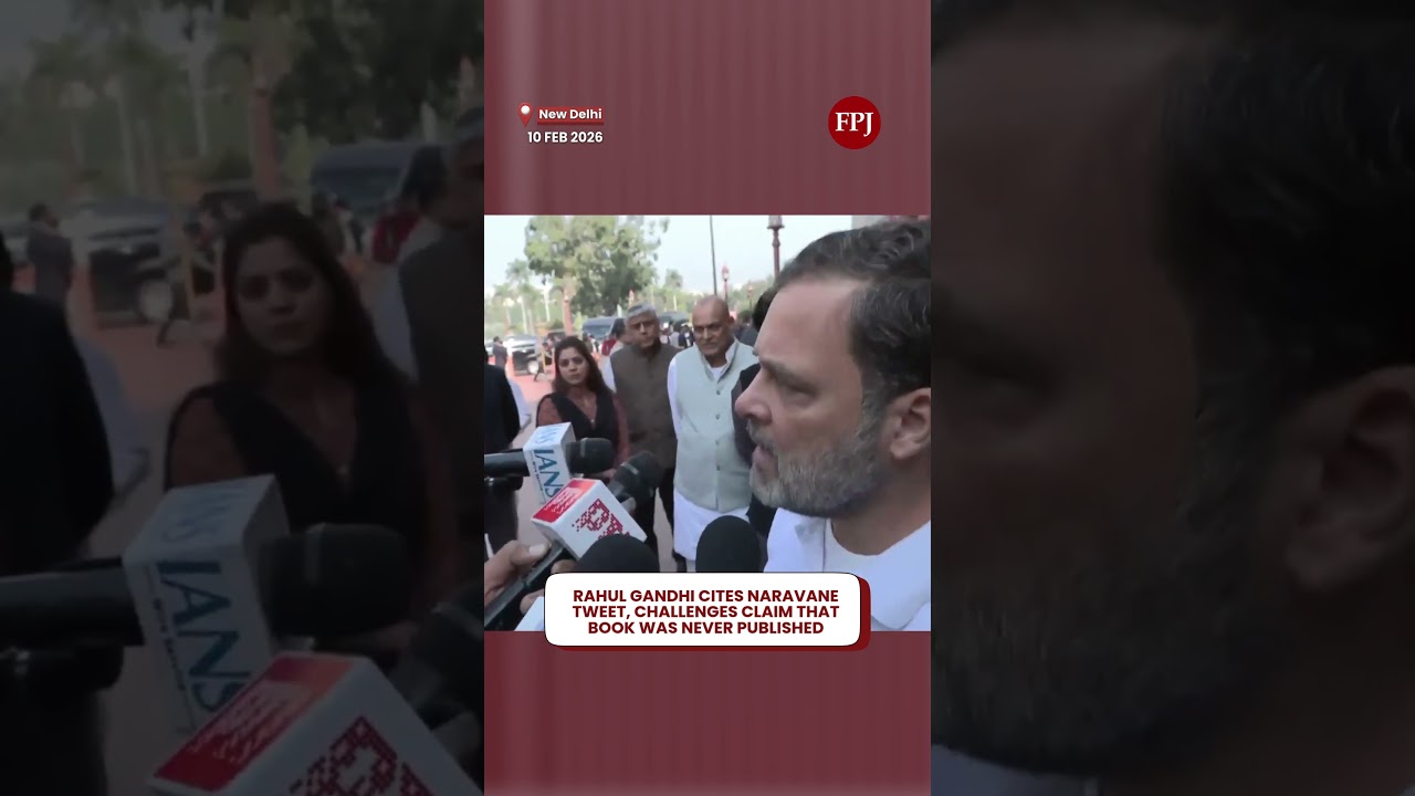 Рахул Ганди поставил под сомнение возбужденное уголовное дело по книге генерала Нараване, заявив:...