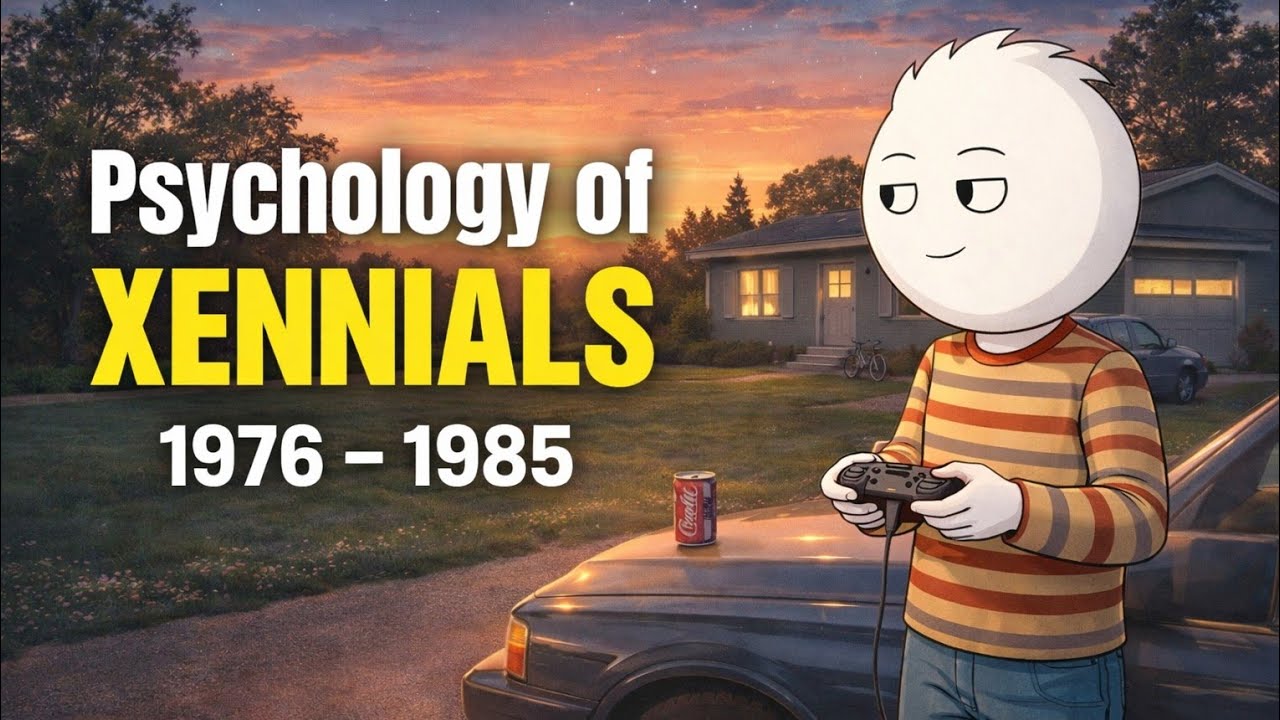 Psychology of Xennials (1976-1985) #xennials 