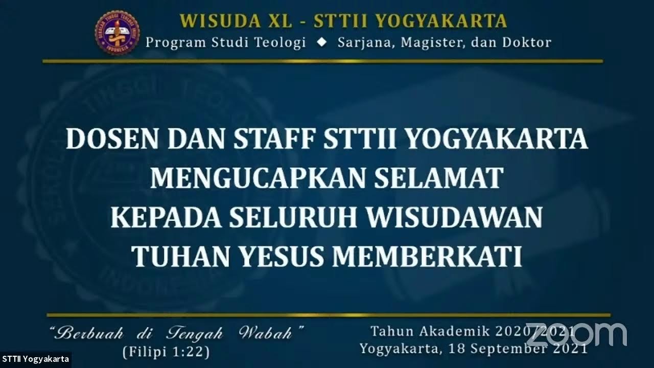 Wisuda STTII Yogyakarta XL