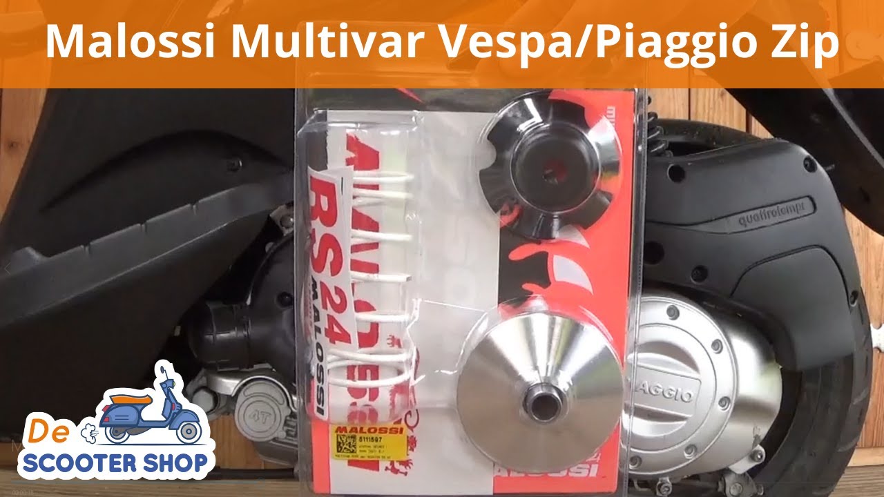 Malossi Multivar monteren Vespa Piaggio Zip 4takt