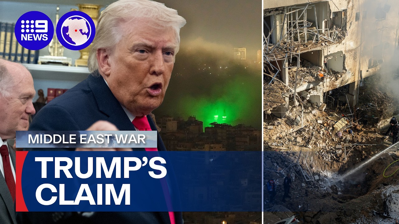 US sending troops to Middle East, despite claiming war has been won | 9 News Australia