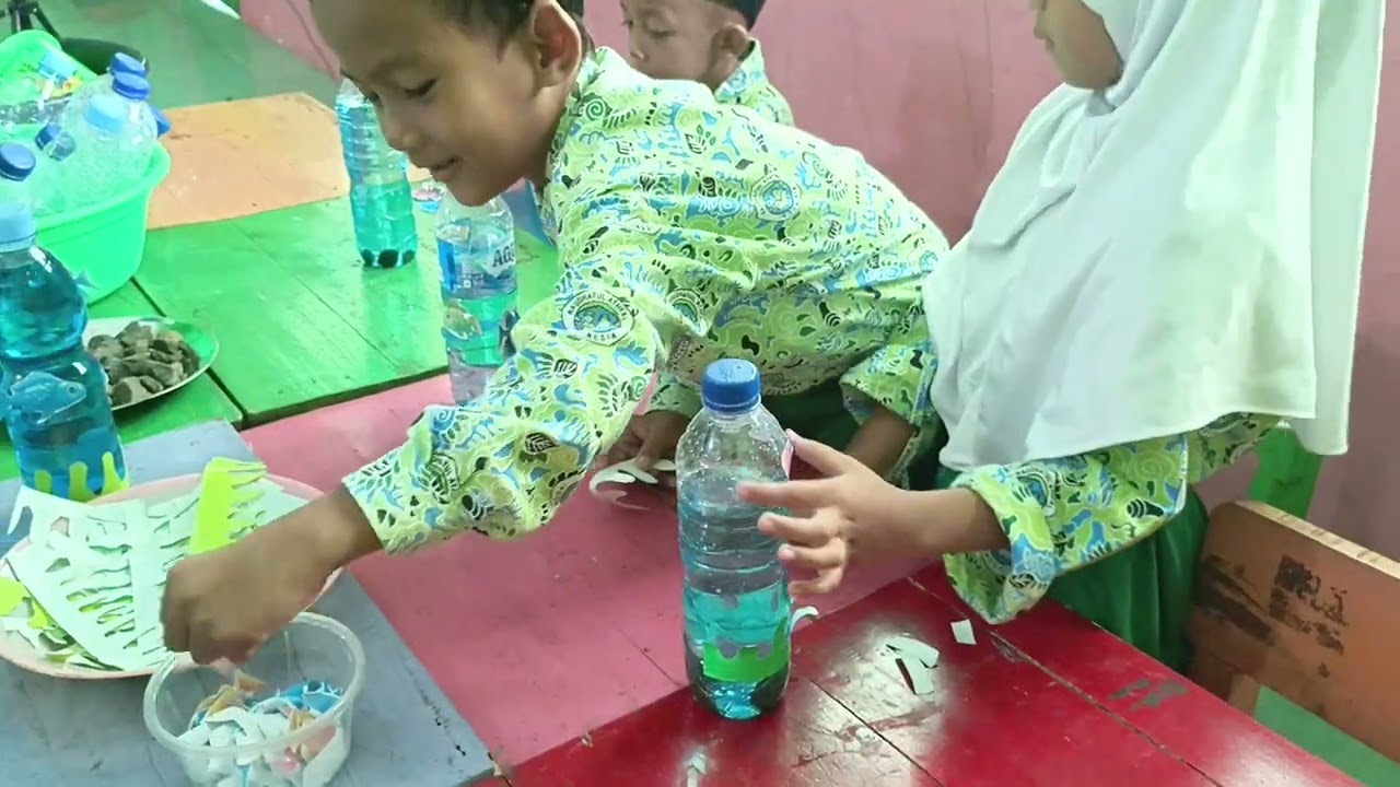Kegiatan tema binatang air