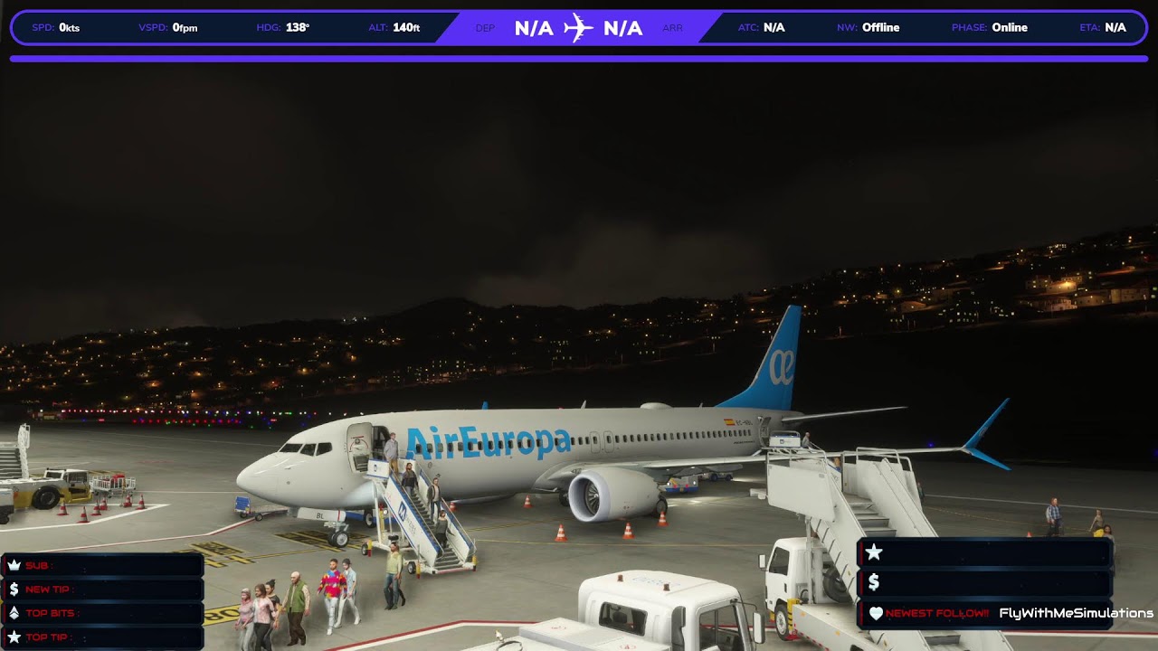 Can We Master the Madeira Landing? | 737 MAX 8 Madrid (LEMD) → Madeira (LPMA)