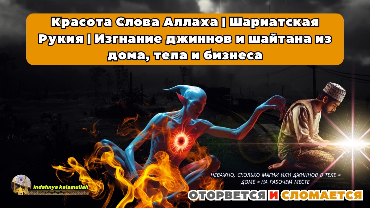 СИЛЬНАЯ РУКИЯ | УНИЧТОЖАЕТ МАГИЮ, ДЖИННОВ И ЗЛО В ДОМЕ И ТЕЛЕ!  🕌Ar--318