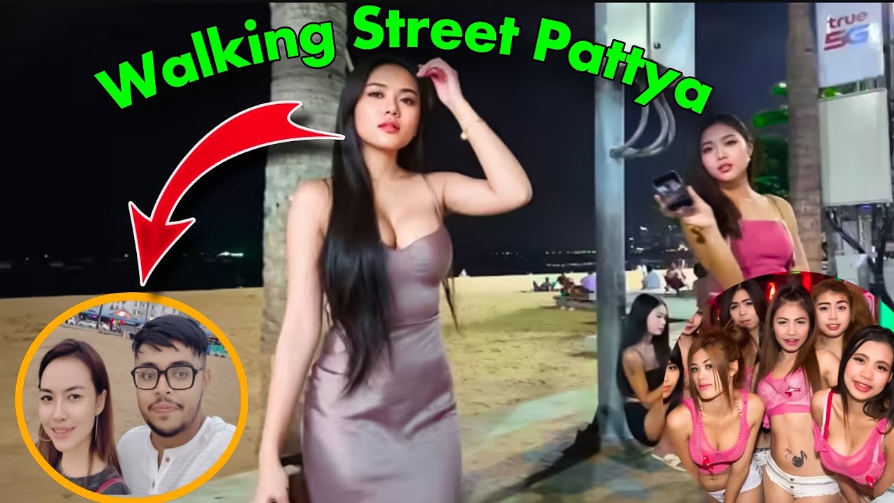 Walking Street Pattaya Thailand 🇹🇭 ওয়াকিং স্ট্রিট পাটায়াতে সারারাত 