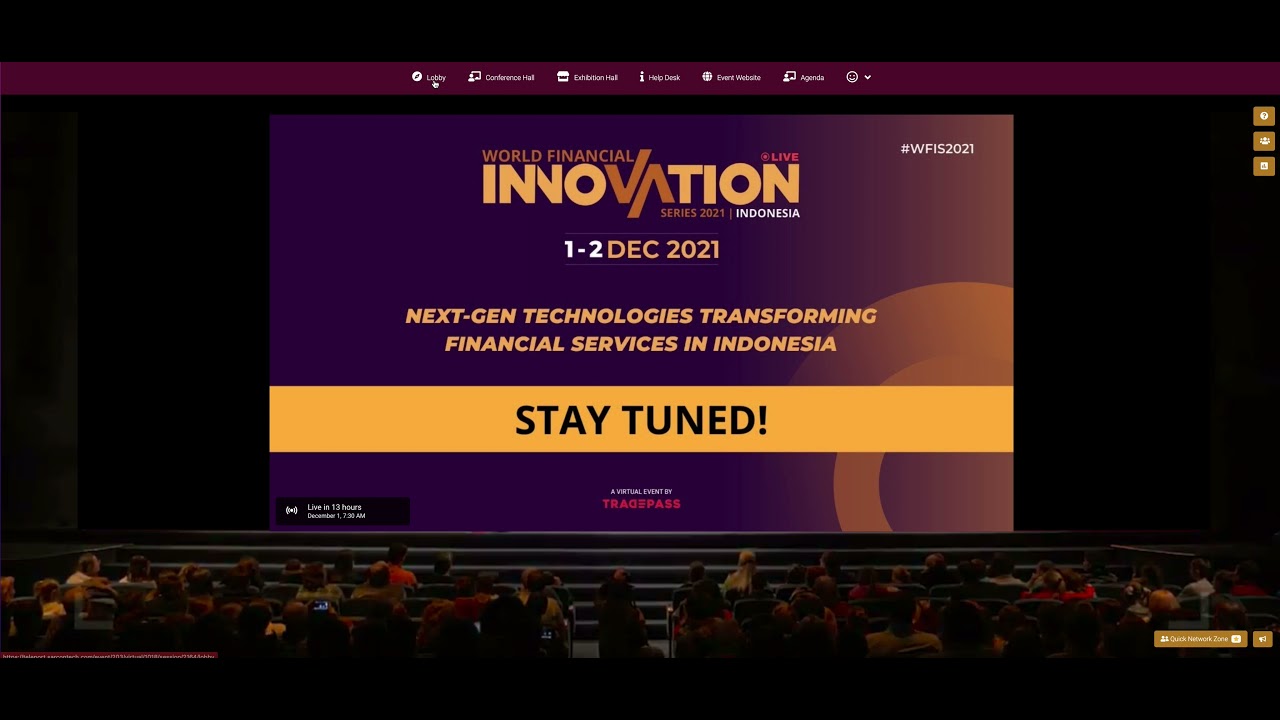 8th edition World Financial Innovation Series - Indonesia | Platform Walkthrough