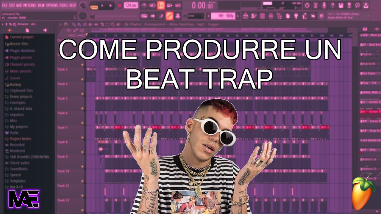COME PRODURRE UN BEAT TRAP CON FL STUDIO [TUTORIAL ITA]