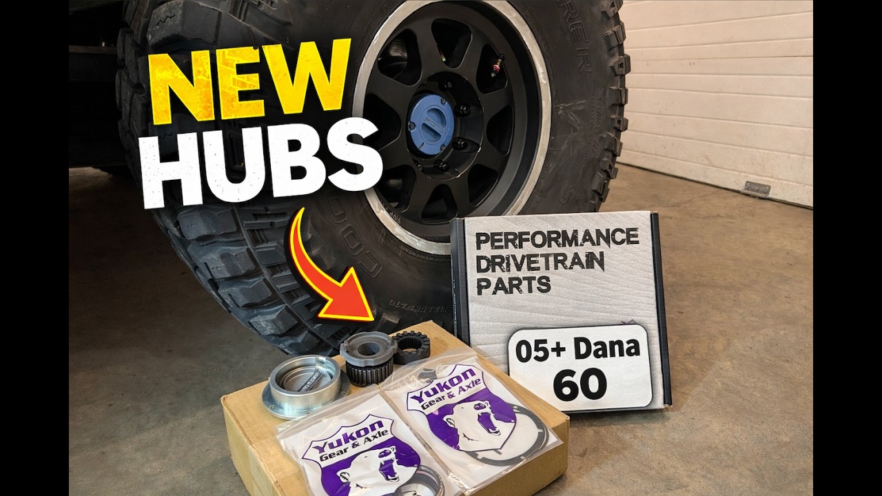 Инструкция по установке нового комплекта ступиц Yukon Gear & Axle Hardcore (для мостов Dana 60 20...