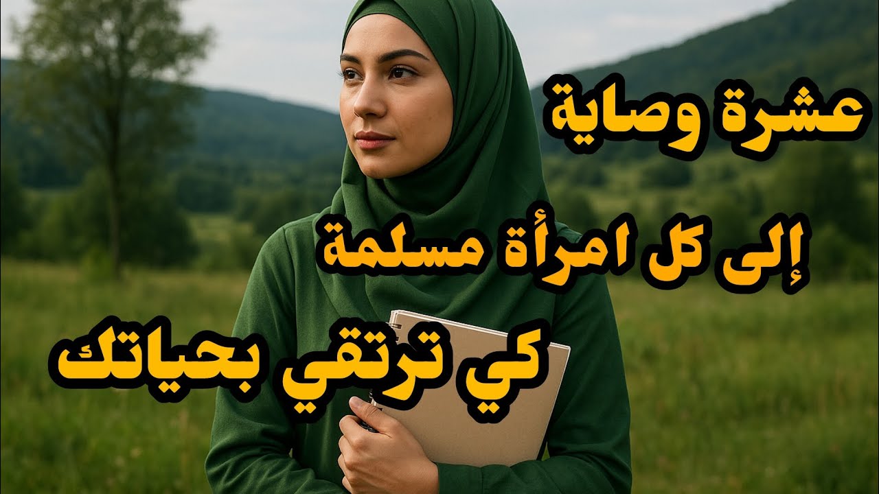 عشرة وصاية الى كل امرأة مسلمة كي ترتقي بحياتك #اكسبلور