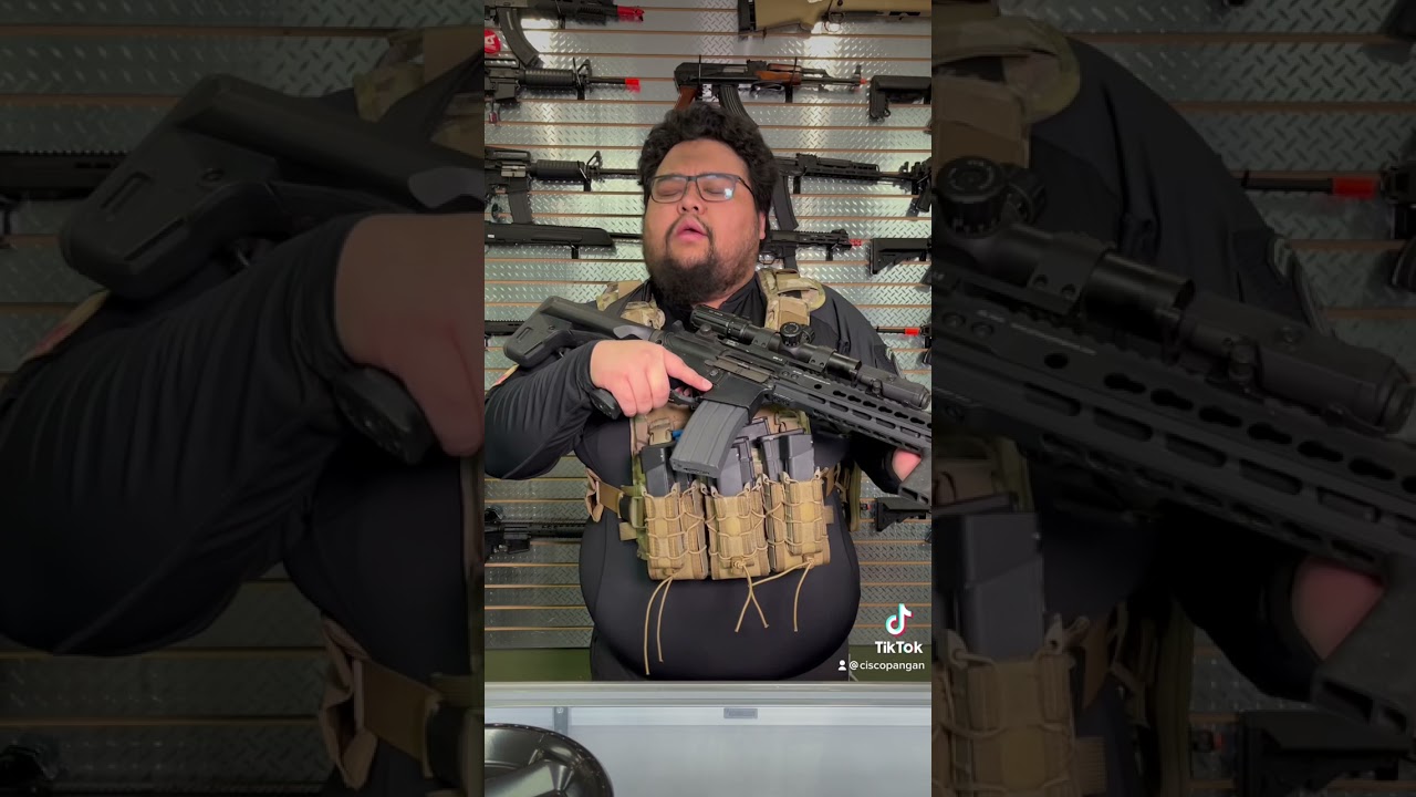 Cisco is getting ready for BB Wars!😂 #short #shorts #airsoftgi #airsoft #tacticalgearheads