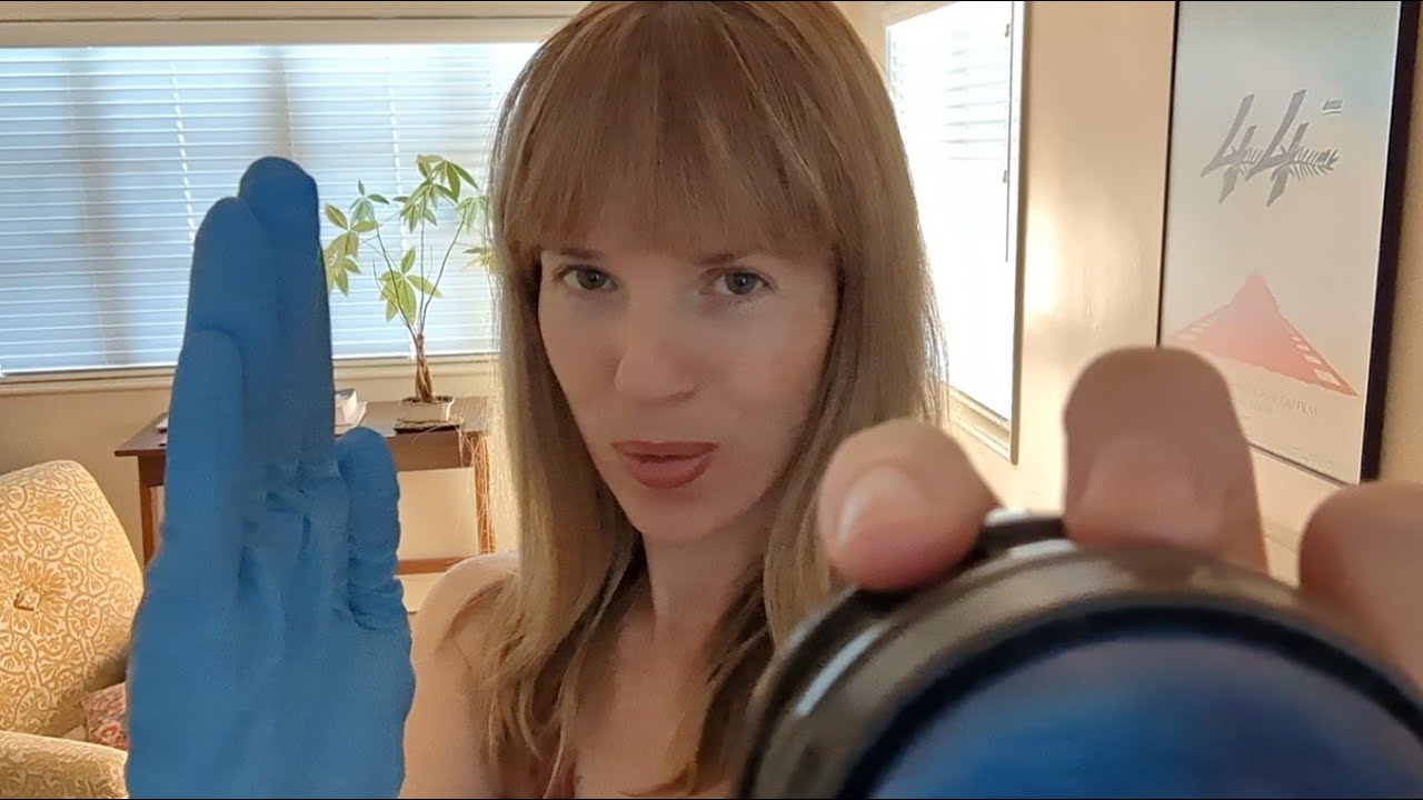 ASMR Massage with Rollerball, Tapping, and Karate Chops!
