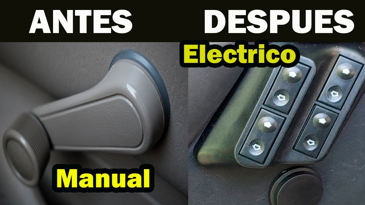 no conviertas tus vidrios manuales a electricos por esta razon, convertir carro austero a alectrico