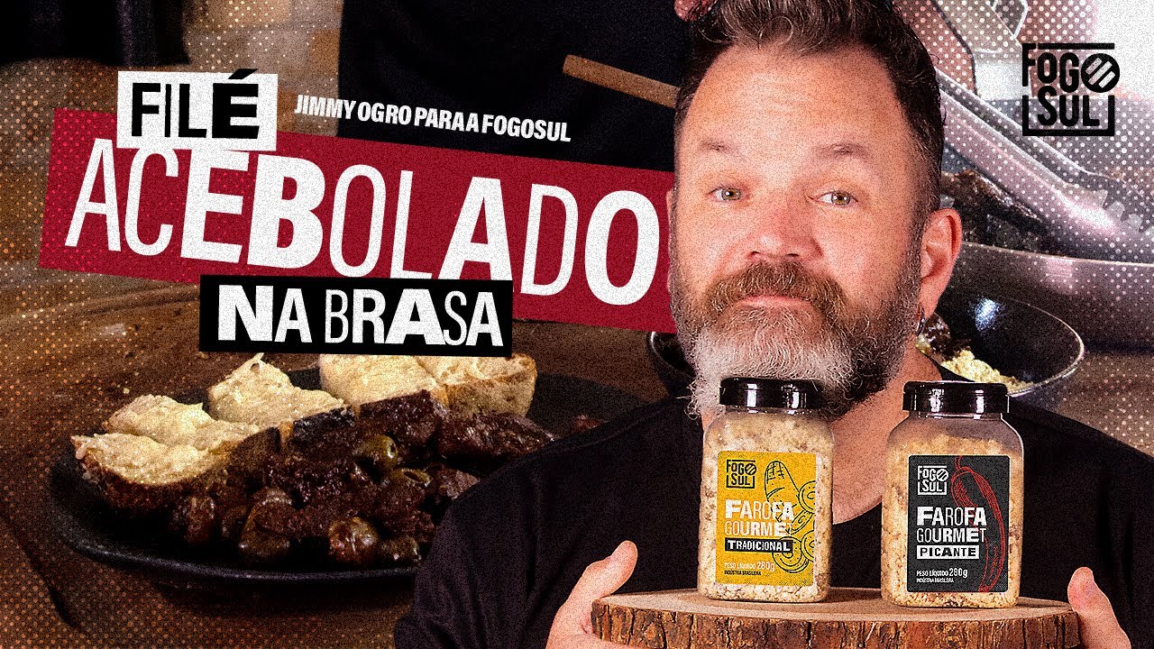Receita #03 FogoSul - Fil&eacute; Acebolado na Brasa  com Jimmy Ogro