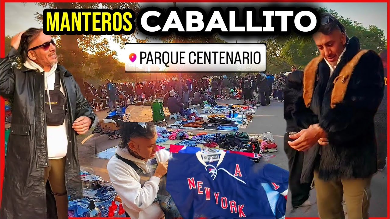 Manteros de Caballito- Centenario- Ropa del REBUSQUE PREMIUM. Mucho Glamour