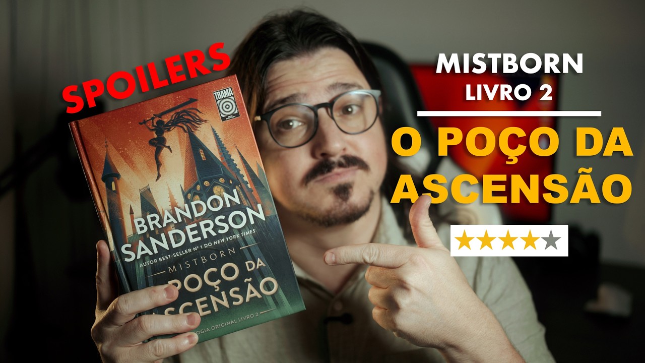 Eu li O POÇO DA ASCENSÃO - Livro 2 de MISTBORN (SPOILER!) #mistborn #booktok #booktube