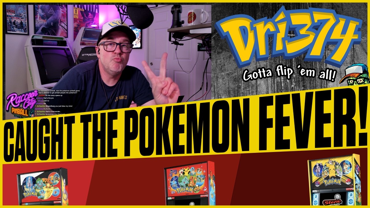 Pokémon by Stern Pinball: Game Announcement Breakdown. Streamed from Raccoon City Pinball.