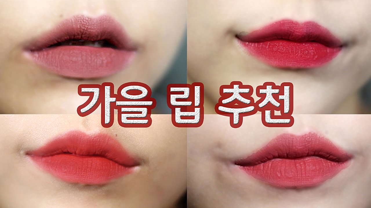 저렴이 가을 립 추천템 9종/ MLBB [Haul&Review]- My Favorite Mlbb Fall Lipsicks -[쩡유]