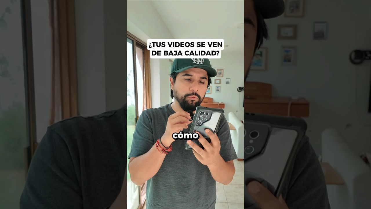 C&oacute;mo grabar con alta calidad tus videos