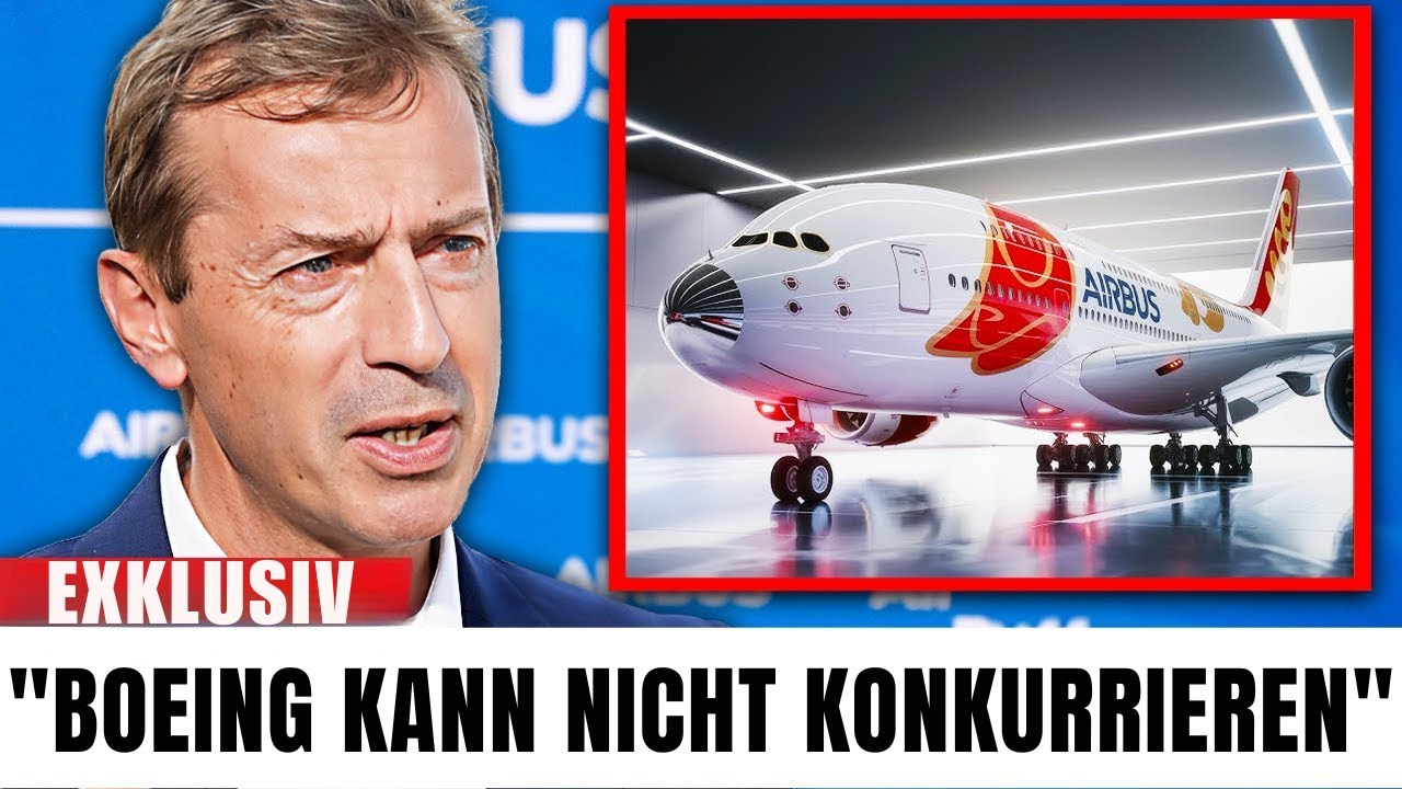 Das NEUE Flugzeug A380 von Airbus bedeutet das ENDE von Boeing und SCHOCKIERT alle!