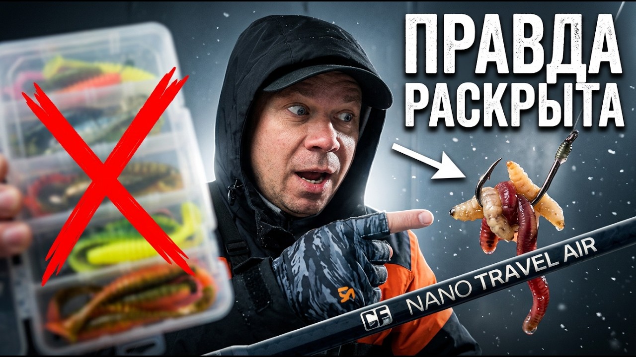 ЧУДО Приманки + СПИННИНГ на ВСЕ случаи жизни! Микроджиг, мормышинг и даже сом! CF Nano Travel AIR