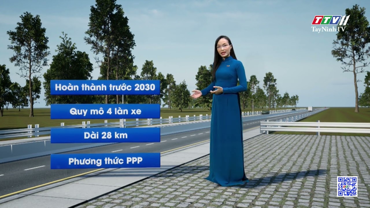Giai đoạn 1, cao tốc Gò Dầu Xa Mát cần hơn 2.500 tỷ đồng | TayNinhTV