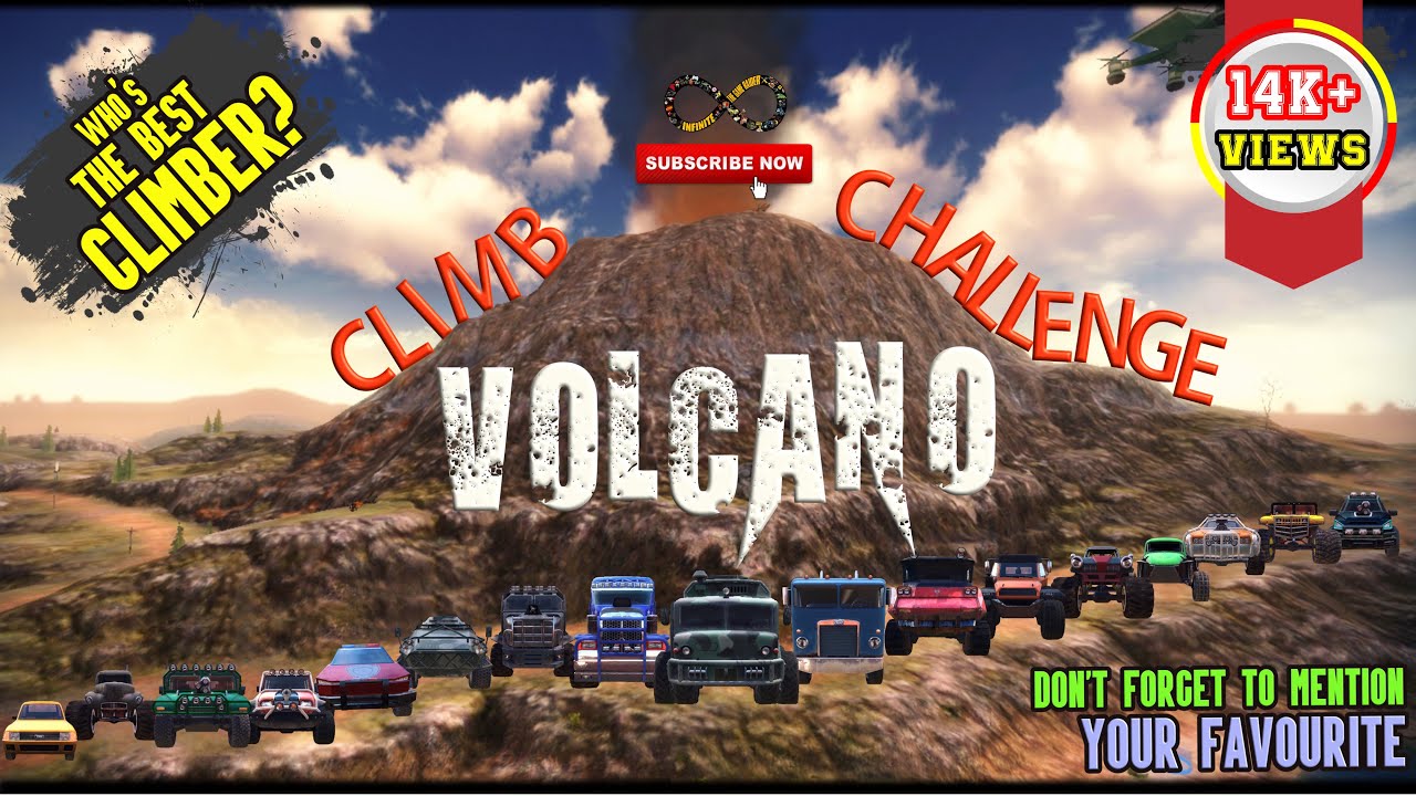 OFF THE ROAD VOLCANO CLIMBING CHALLENGE | INFINITE OPEN WORLD DRIVING OTR | ANDROID GAMEPLAY HD