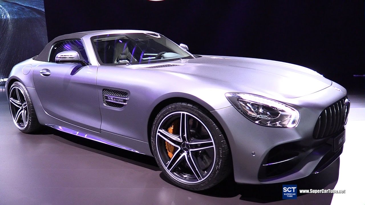 2017 Mercedes AMG GT Roadster - Exterior and Interior Walkaround - Debut at 2016 LA Auto Show