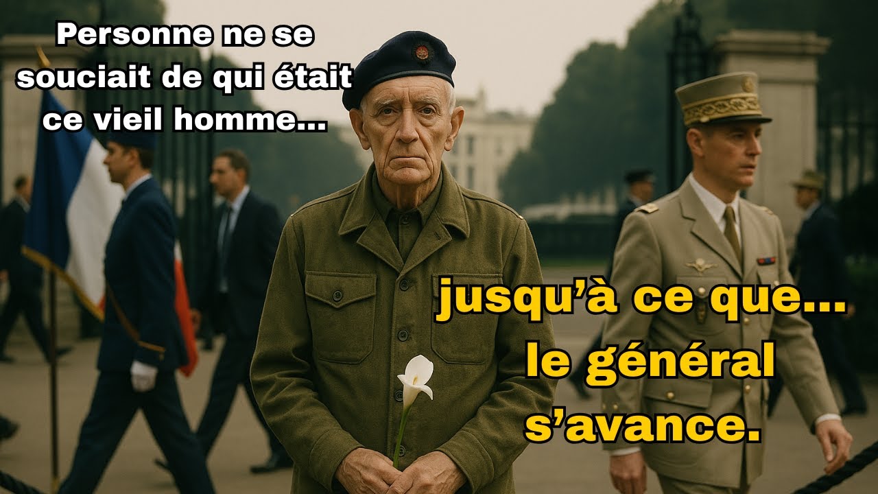 Ils ont bloqué le vieil homme lors des funérailles d’un général — puis le général quatre étoiles...