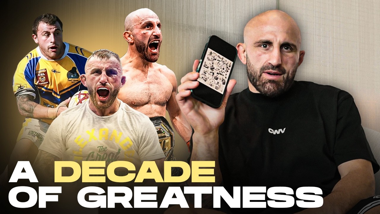 UFC Champ Alexander Volkanovski Reflects on His 10 Years in the UFC