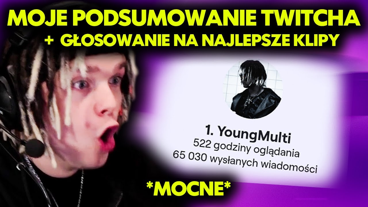 MOJE PODSUMOWANIE TWITCHA! + GŁOSOWANIE NA NAJLEPSZE KLIPY