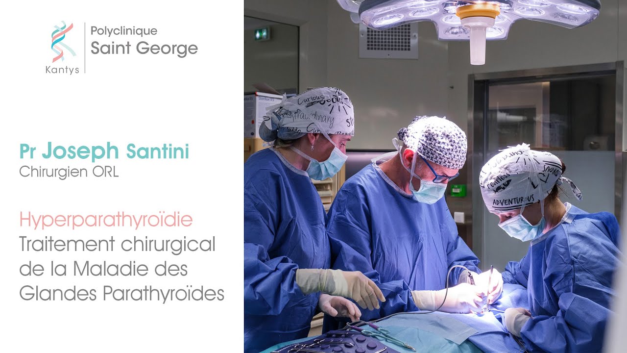 Traitement chirurgical de l'Hyperparathyro&iuml;die