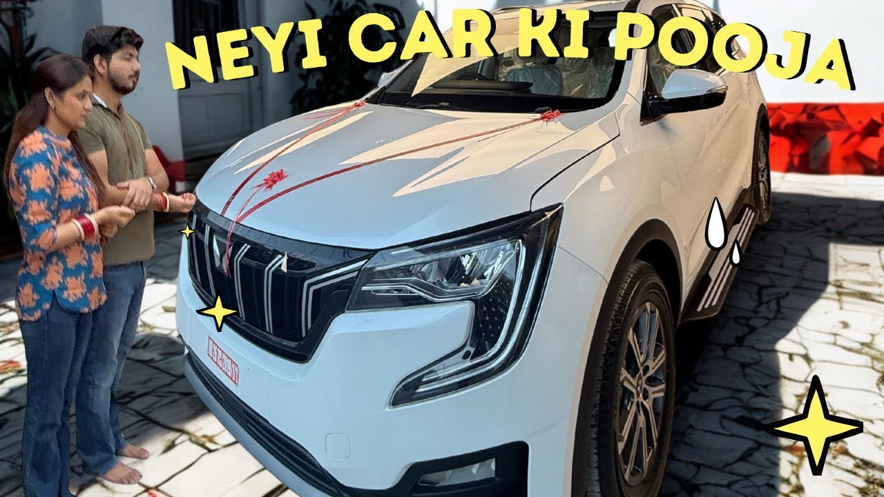 Neyi car ki karwai pooja || xuv700