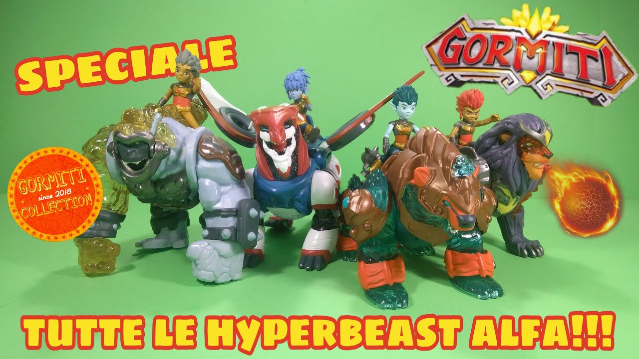 Gormiti Super Unboxing Cryos & Ikor + tutte le Hyperbeast ALFA 2021 - Giochi Preziosi Kotoc