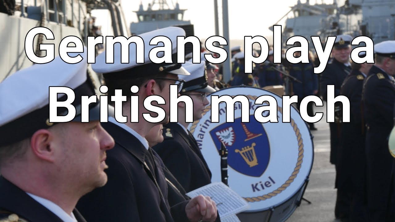 Britischer Marsch On the Quarterdeck (Kenneth J. Alford) - Marinemusikkorps Kiel