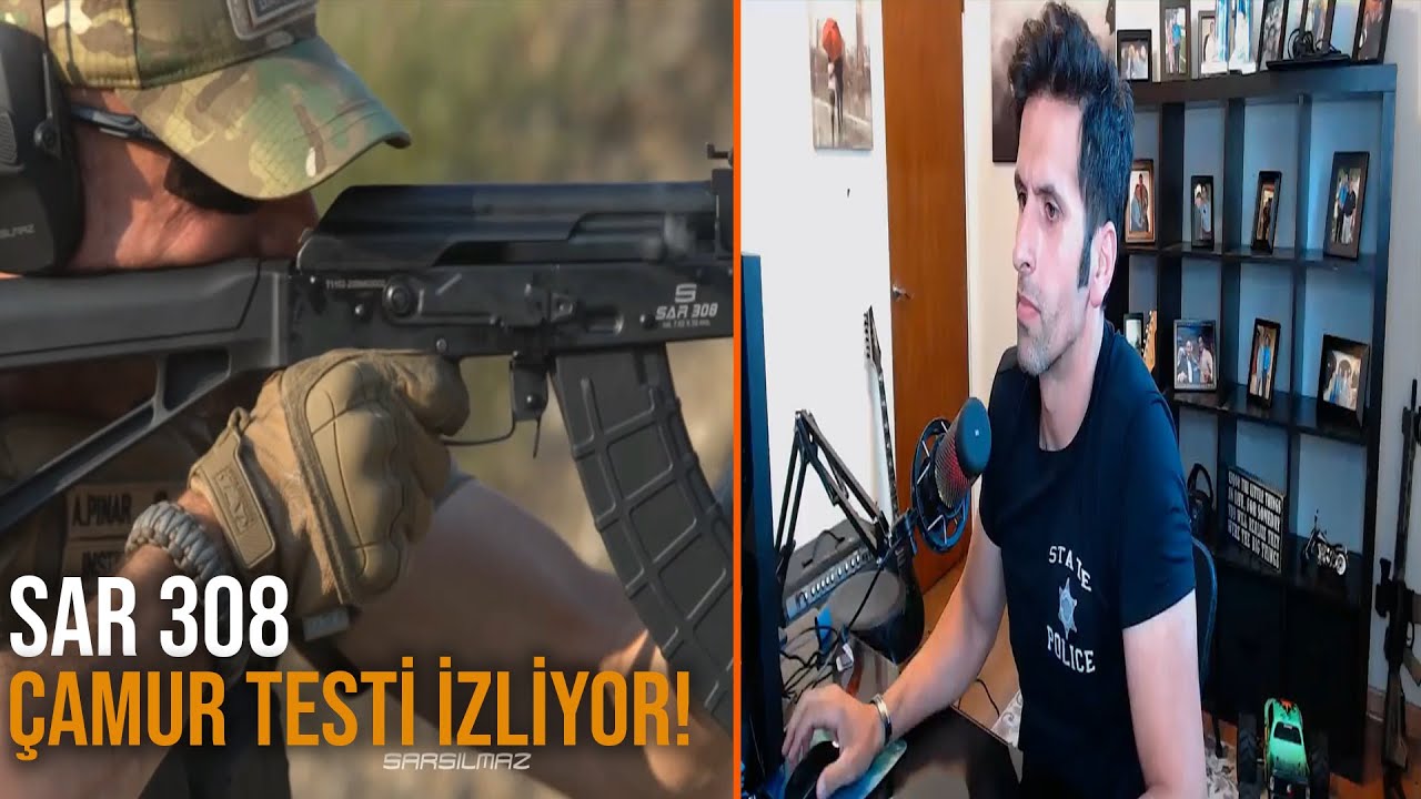 Amerikalı Aynasız - SAR 308 Çamur Testi İzliyor!