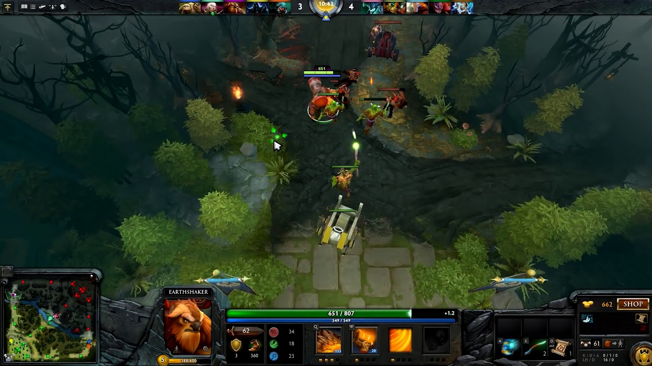 Dota 2 CHI LONG QUA Plays Earthshaker