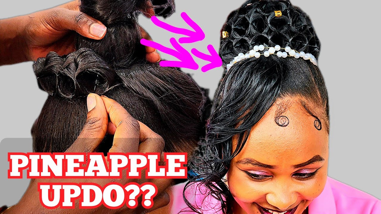 The Elegant Pineapple Updo That's Taking Over The World (Detailed Tutorial)