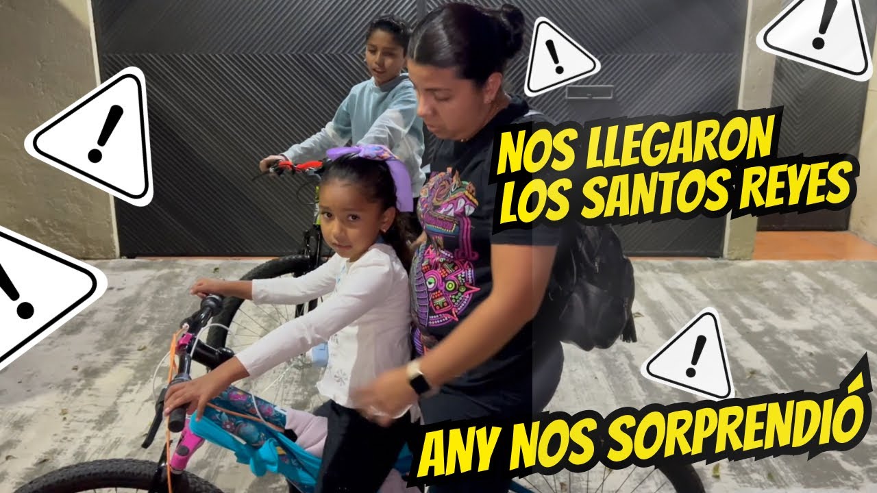 Nos llegaron LOS SANTOS REYES, y nos fuimos a ESTRENAR LOS REGALOS, ANY NOS SORPRENDIÓ MUCHO