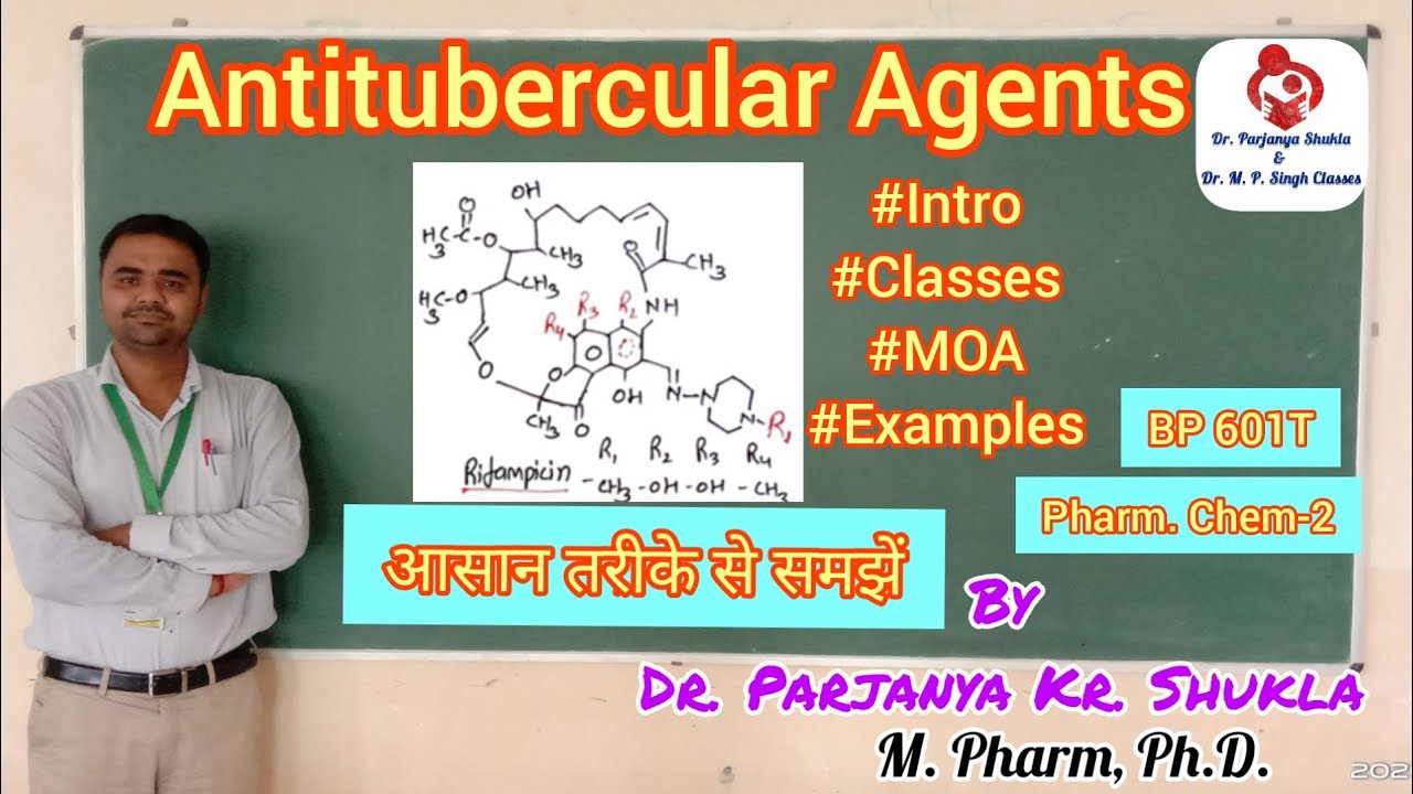 Antitubercular Agents | Intro, Classification, MOA, Examples | BP 601T | Pharm. Chem~2