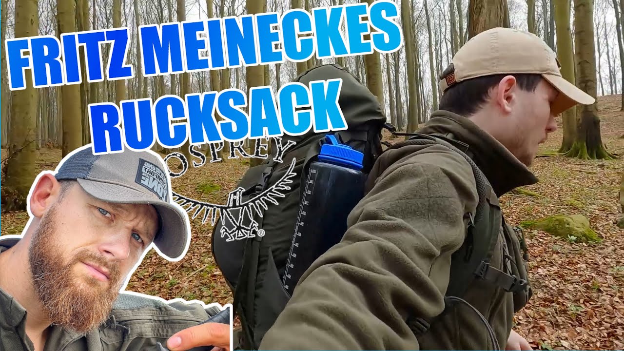 Was kann FRITZ MEINECKES Rucksack? | Osprey Kestrel 38 Review [DEUTSCH] | Darijan Schneider