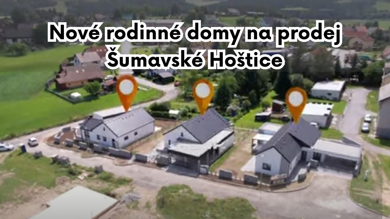 Prodej rodinných domů Šumavské Hoštice
