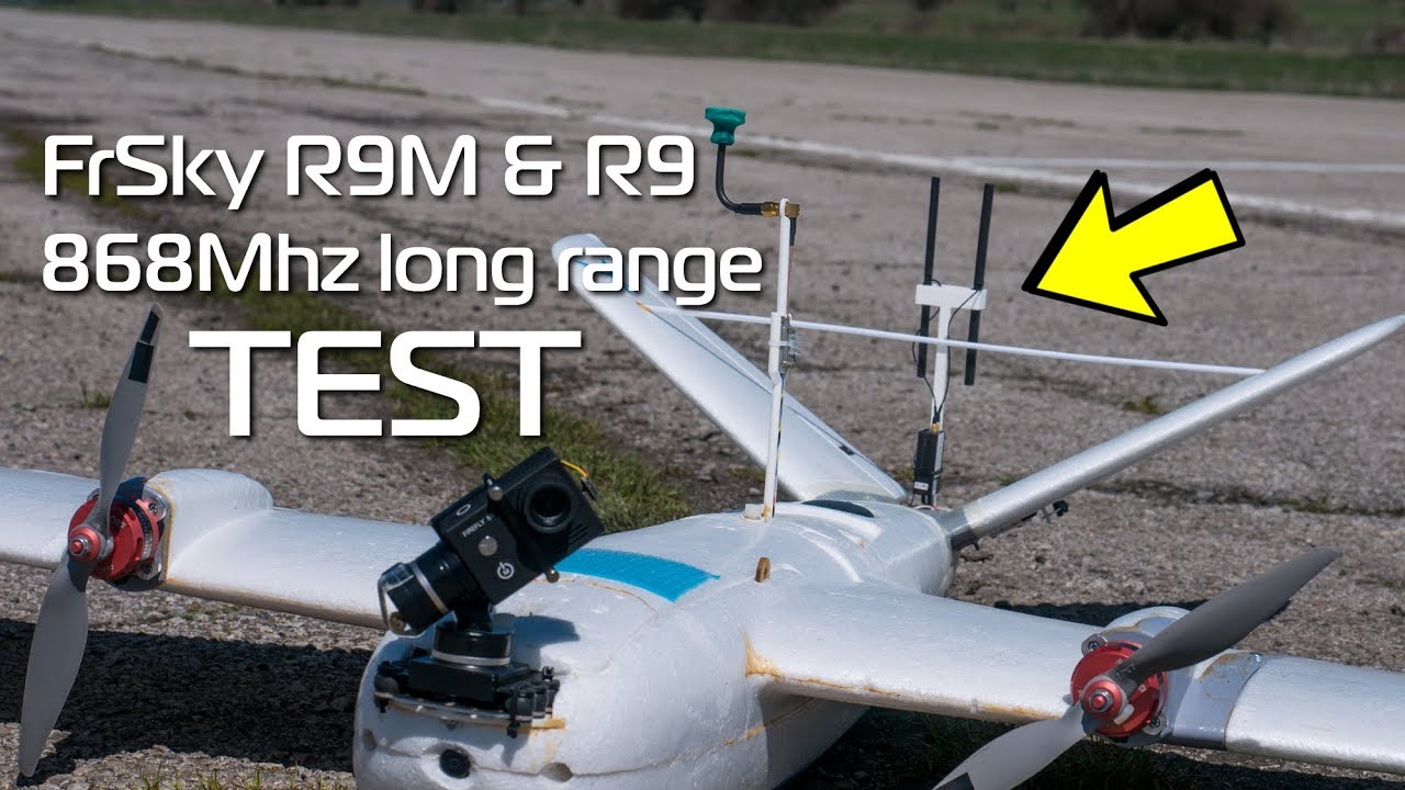 25km FrSky R9M and R9 868Mhz long range system test (EU legal)